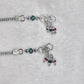 SILVER ANTIQE ANKLET