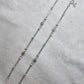 SILVER ANTIQUE ANKLET