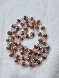 SILVER RUDRAKSHA MALAI