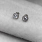Classic Floral Silver Stud