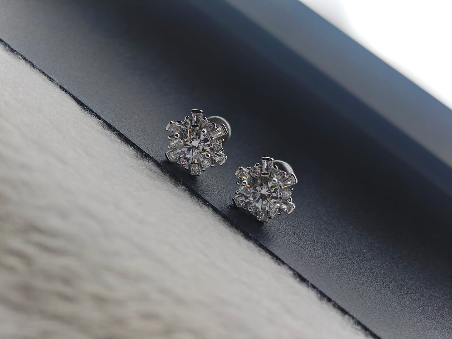 Graceful Floral Stud