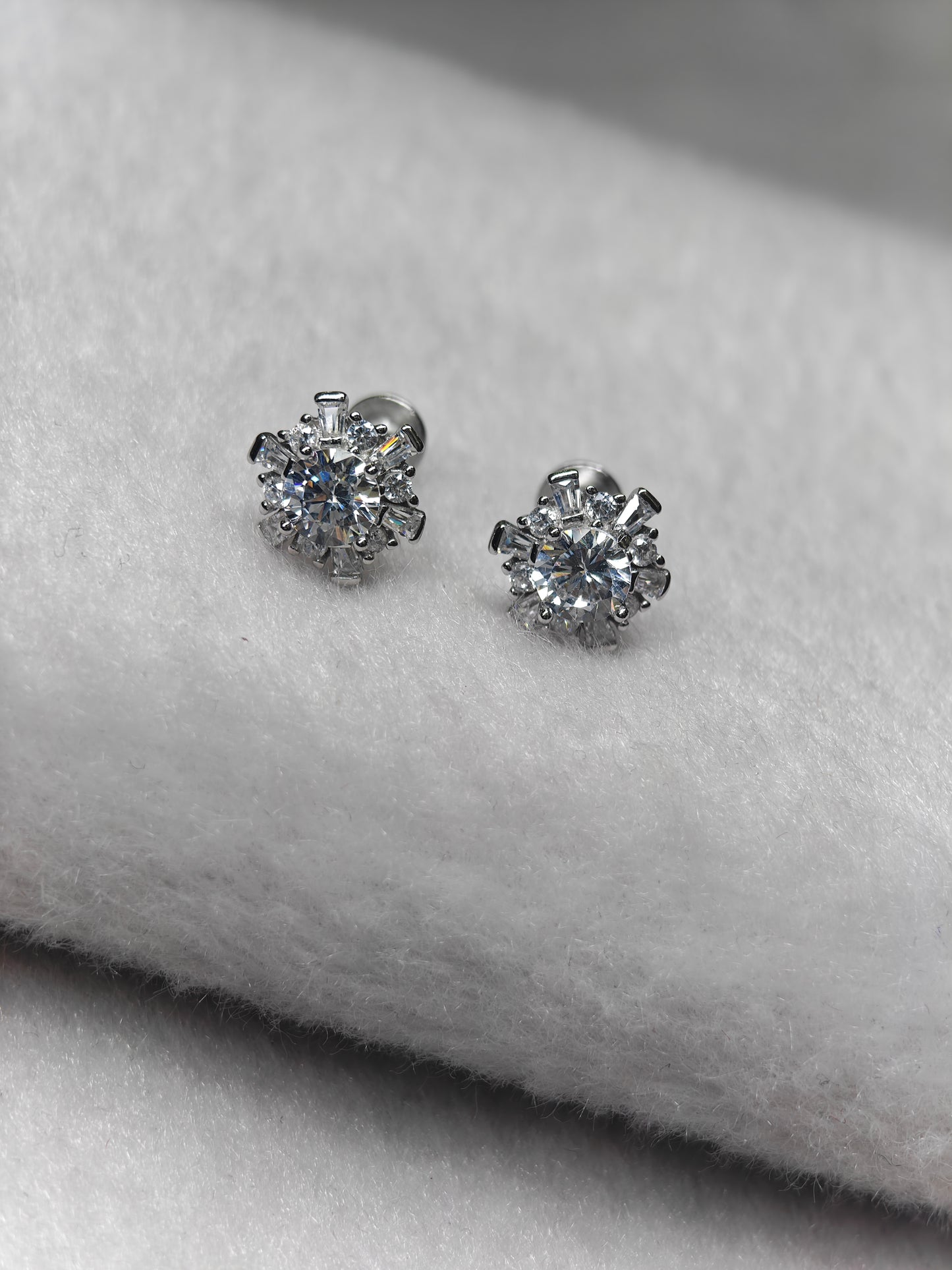 Graceful Floral Stud