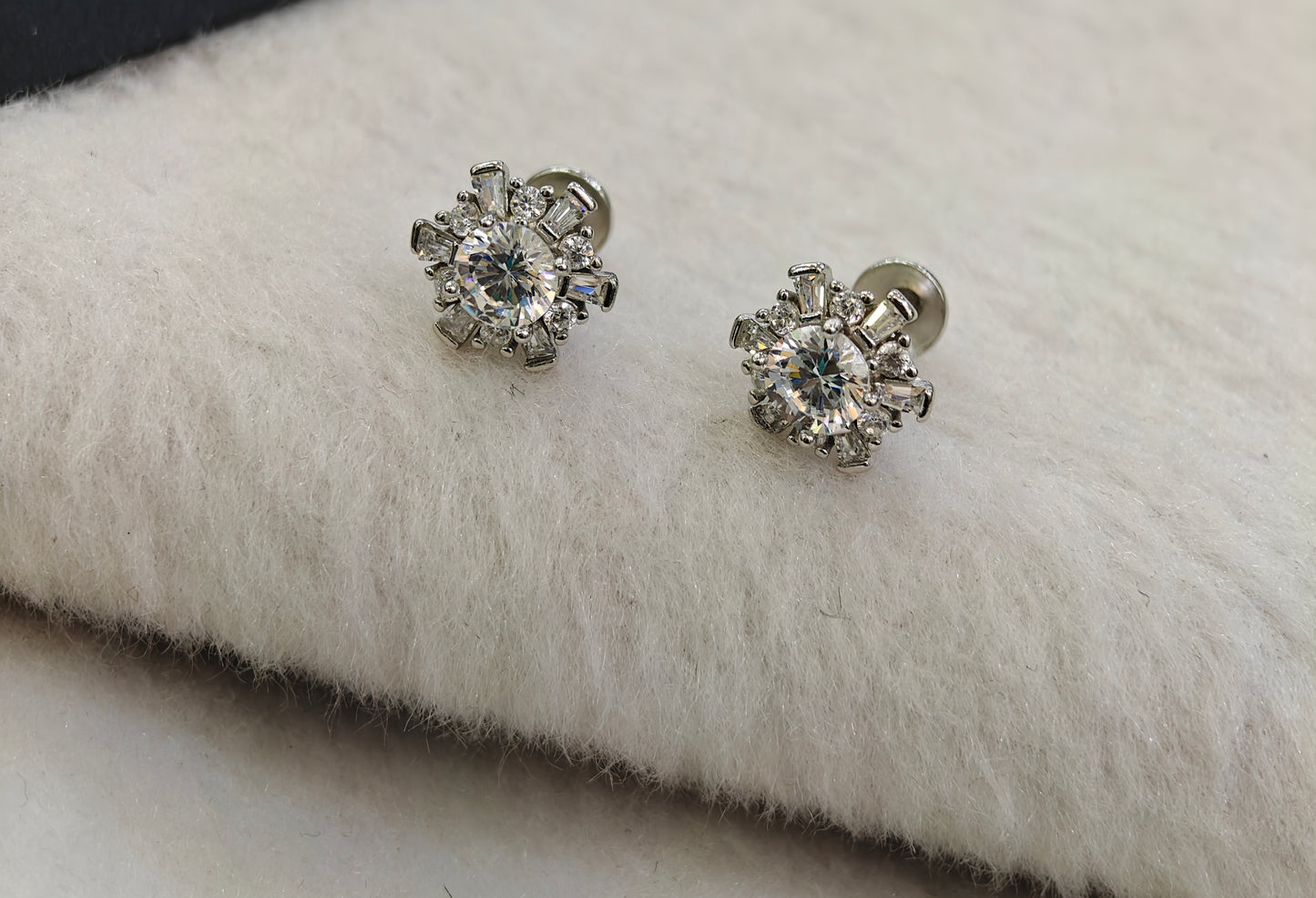 Graceful Floral Stud