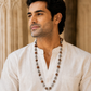 RUDRAKSHA MALAI WITH OM BEEDS