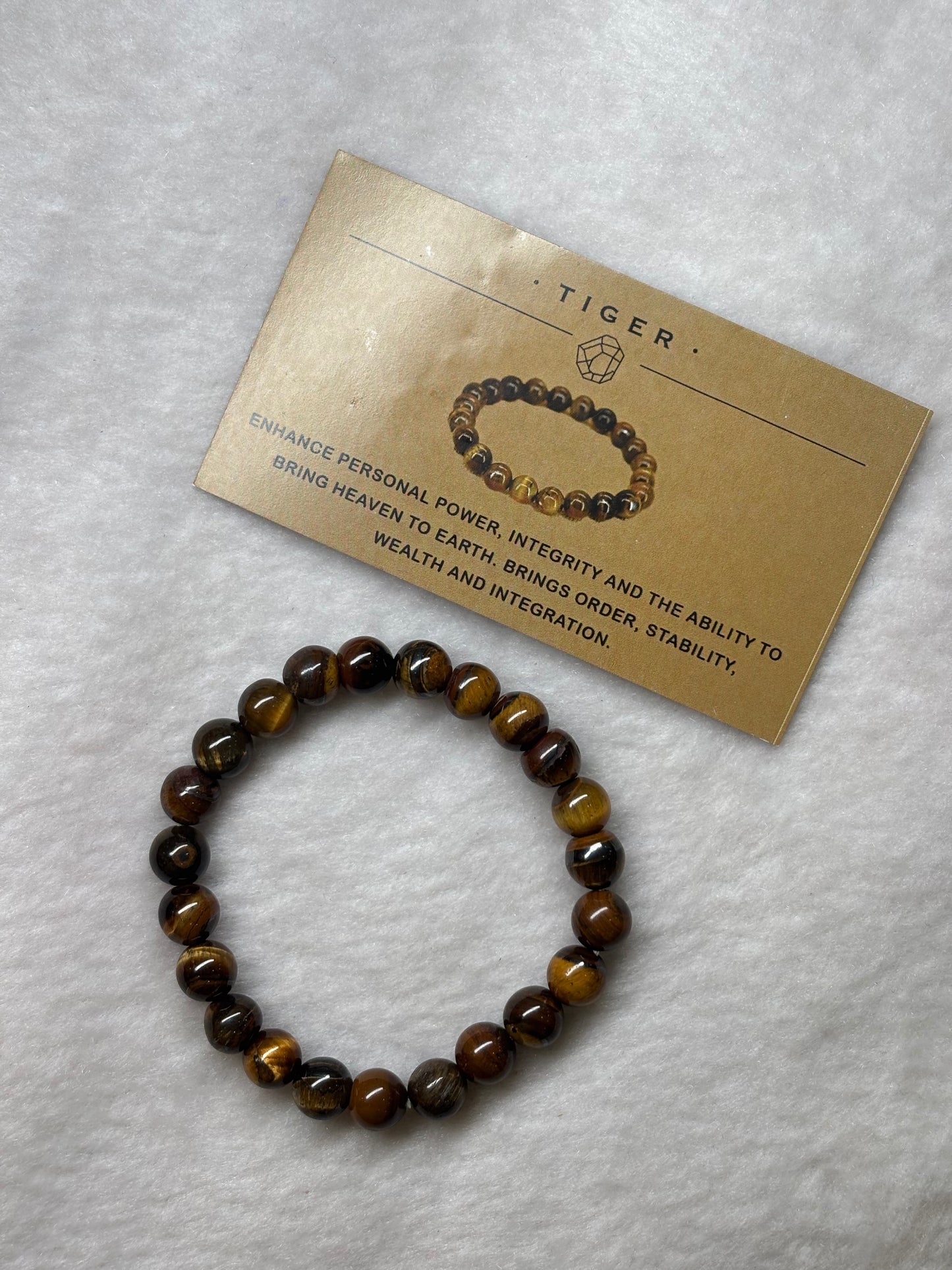 TIGER EYE BRACELET