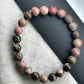 RHODONITE CRYSTAL BRACELET