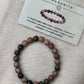 RHODONITE CRYSTAL BRACELET