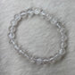 CLEAR QUARTZ CRYSTAL BRACELET