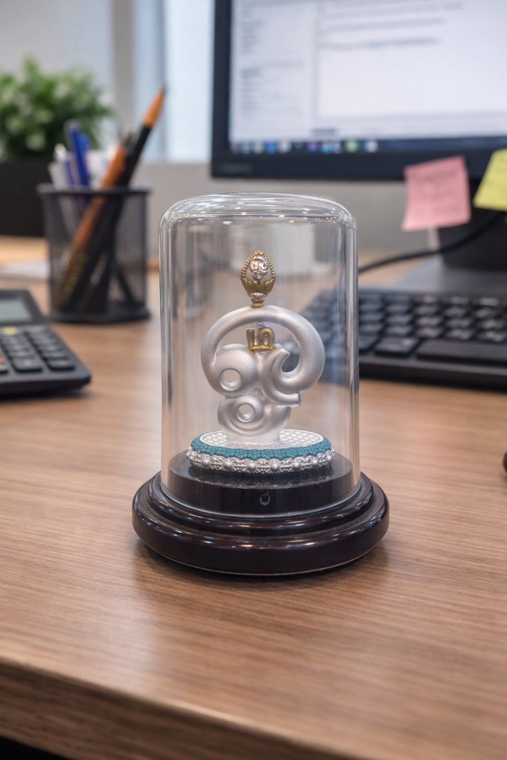 ELECTRO FORMING PURE SILVER IDOL