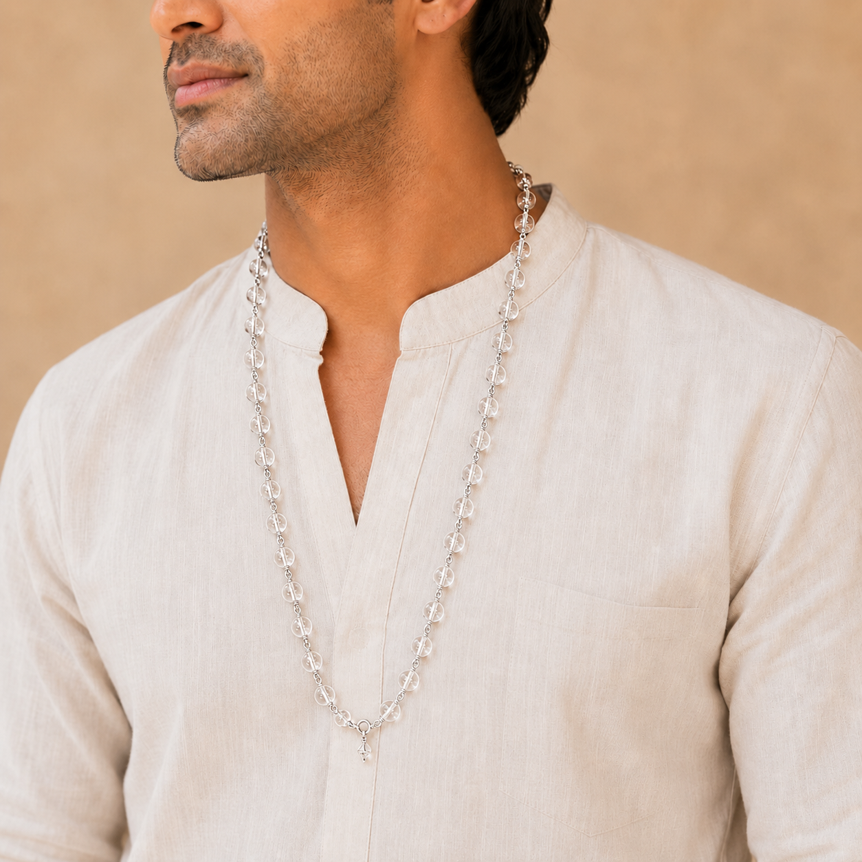 SILVER SPADIGAM MALAI