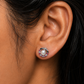 Modern 92.5 Silver Stud