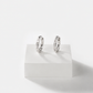 Premium Designer Silver Hoops