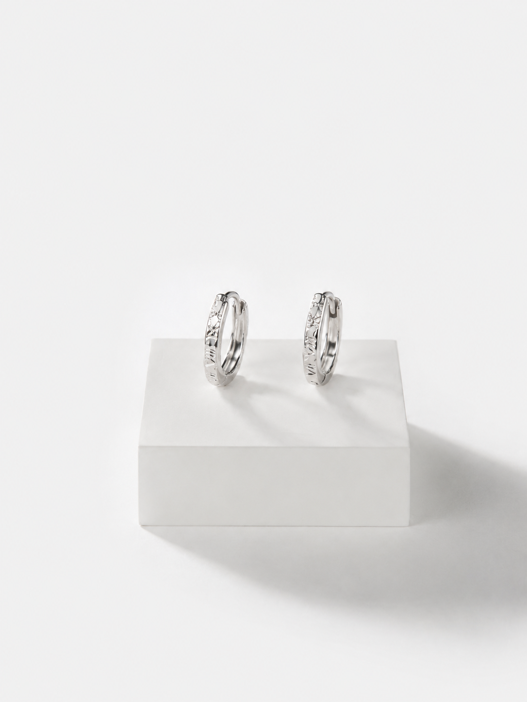 Premium Designer Silver Hoops