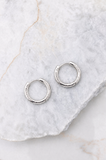 Premium Designer Silver Hoops