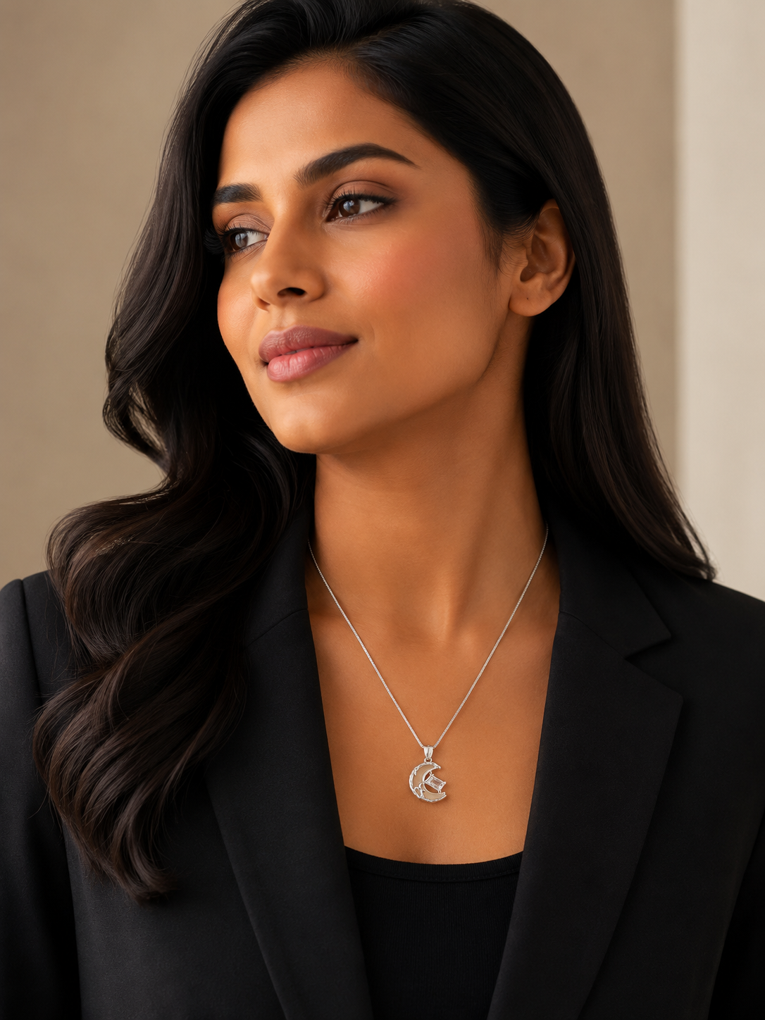 SILVER PENDANT CHAIN-2