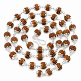 SILVER RUDRAKSHA MALAI