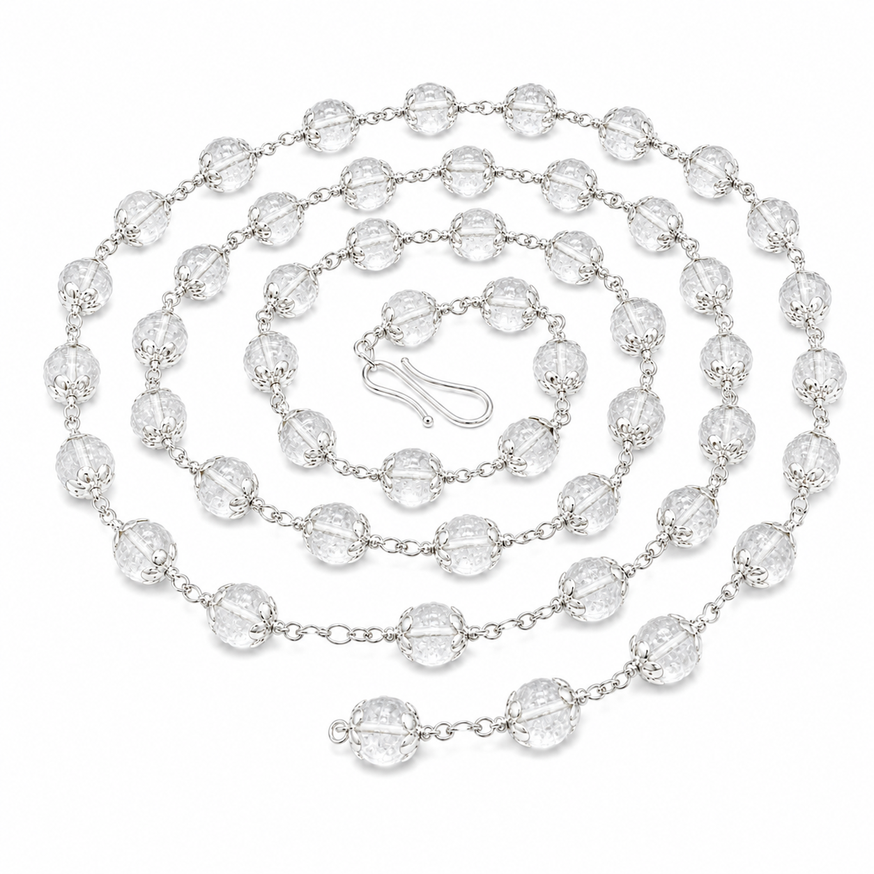 SILVER SPADIGAM MALAI