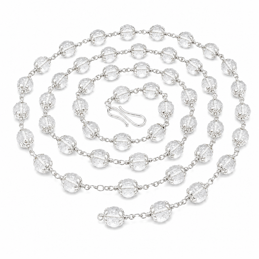 SILVER SPADIGAM MALAI