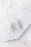 Premium Designer Silver Hoops