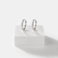 Elegant Sterling Silver Hoops