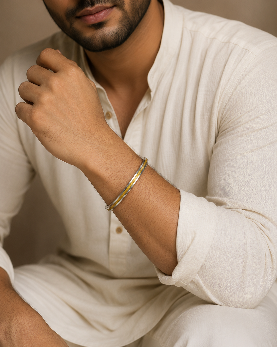 GOLD LINE -SILVER KADA