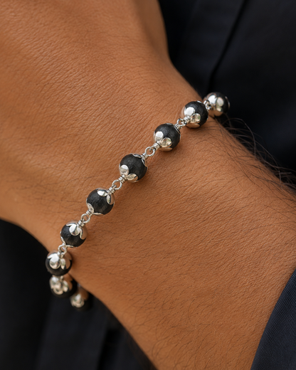 SILVER KARUNGALI BRACELET