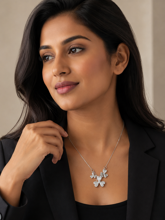 SILVER PENDANT CHAIN-7