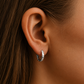Premium Designer Silver Hoops