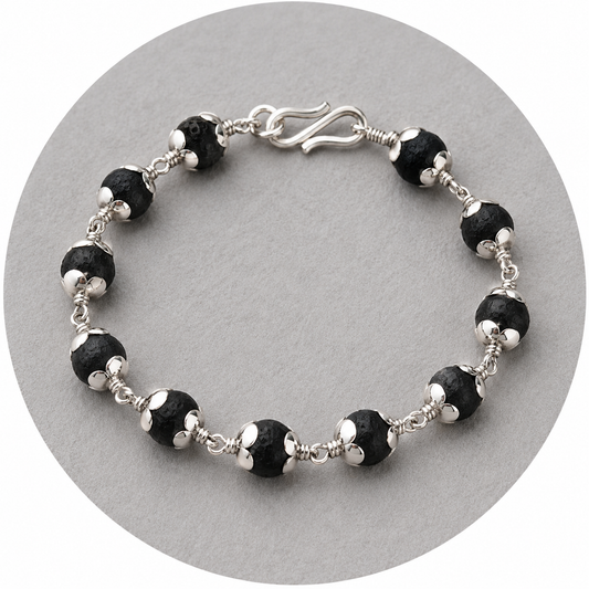 SILVER KARUNGALI BRACELET