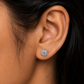 Graceful Floral Stud
