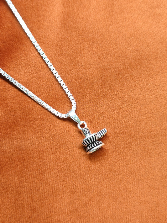 92.5 Silver Shiva Lingam Antique Dollar | ZORKI