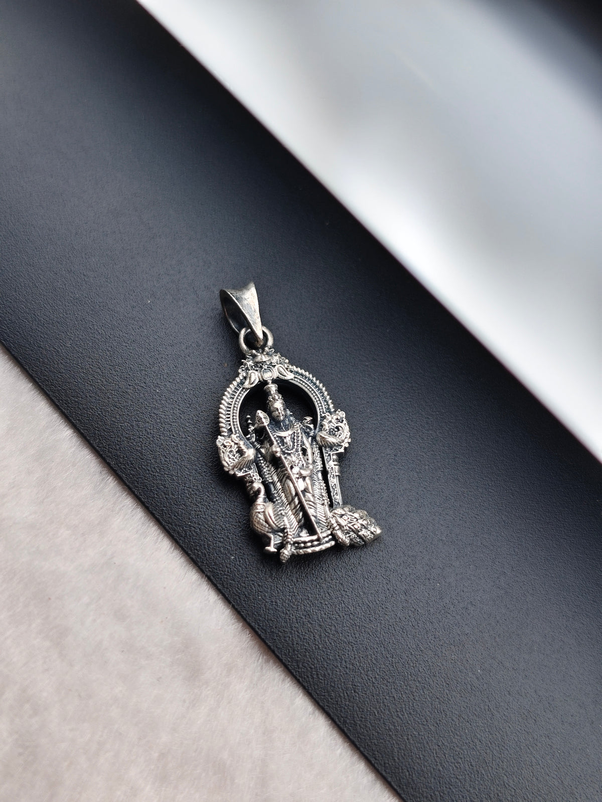 92.5 Silver Lord Murugan Traditional Dollar | ZORKI