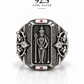 Raja Alangaram Murugan Ring – 92.5 Sterling Silver
