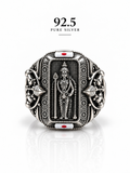 Raja Alangaram Murugan Ring – 92.5 Sterling Silver