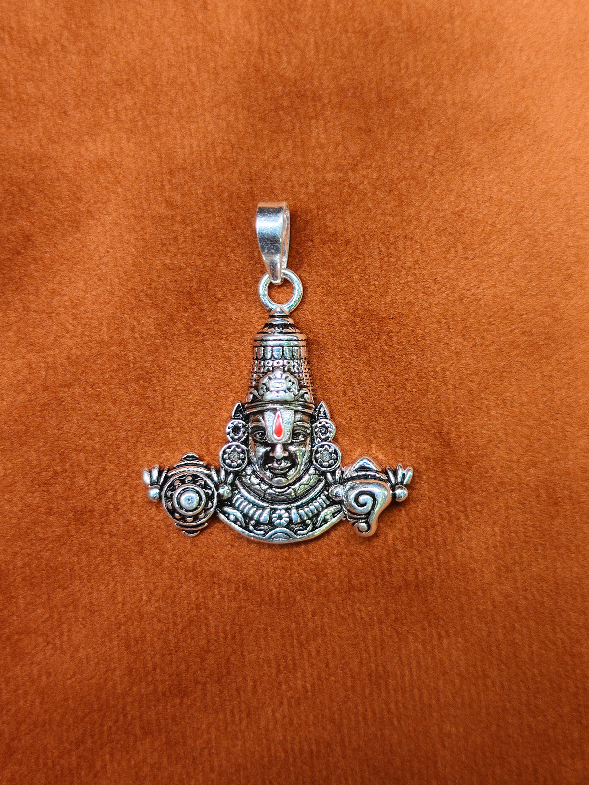 92.5 Silver Lord Venkateswara Antique Dollar | ZORKI