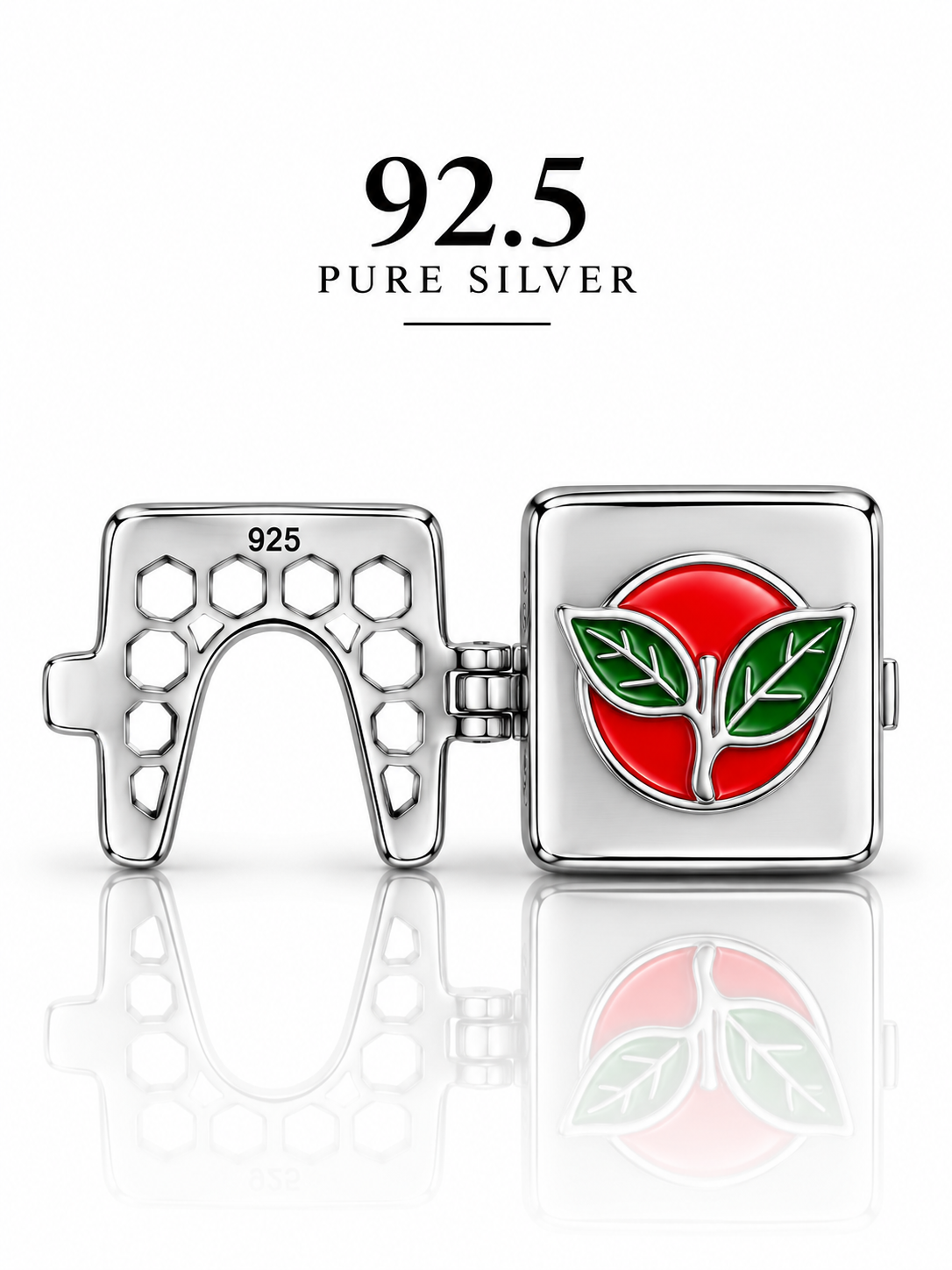 Aiadmk Silver Button Holder | ZORKI