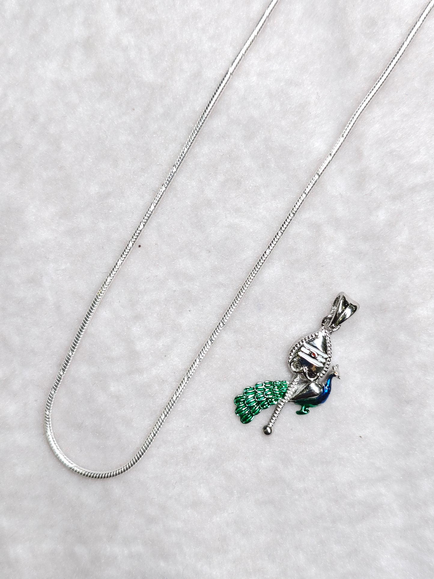 Murugan Dollar with Chain |92.5 Silver