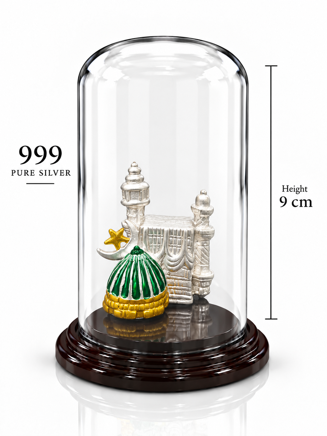 999 Pure Silver Mecca Madina Idol | ZORKI
