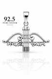 92.5 Silver Khatu Shyam Ji Pendant | ZORKI