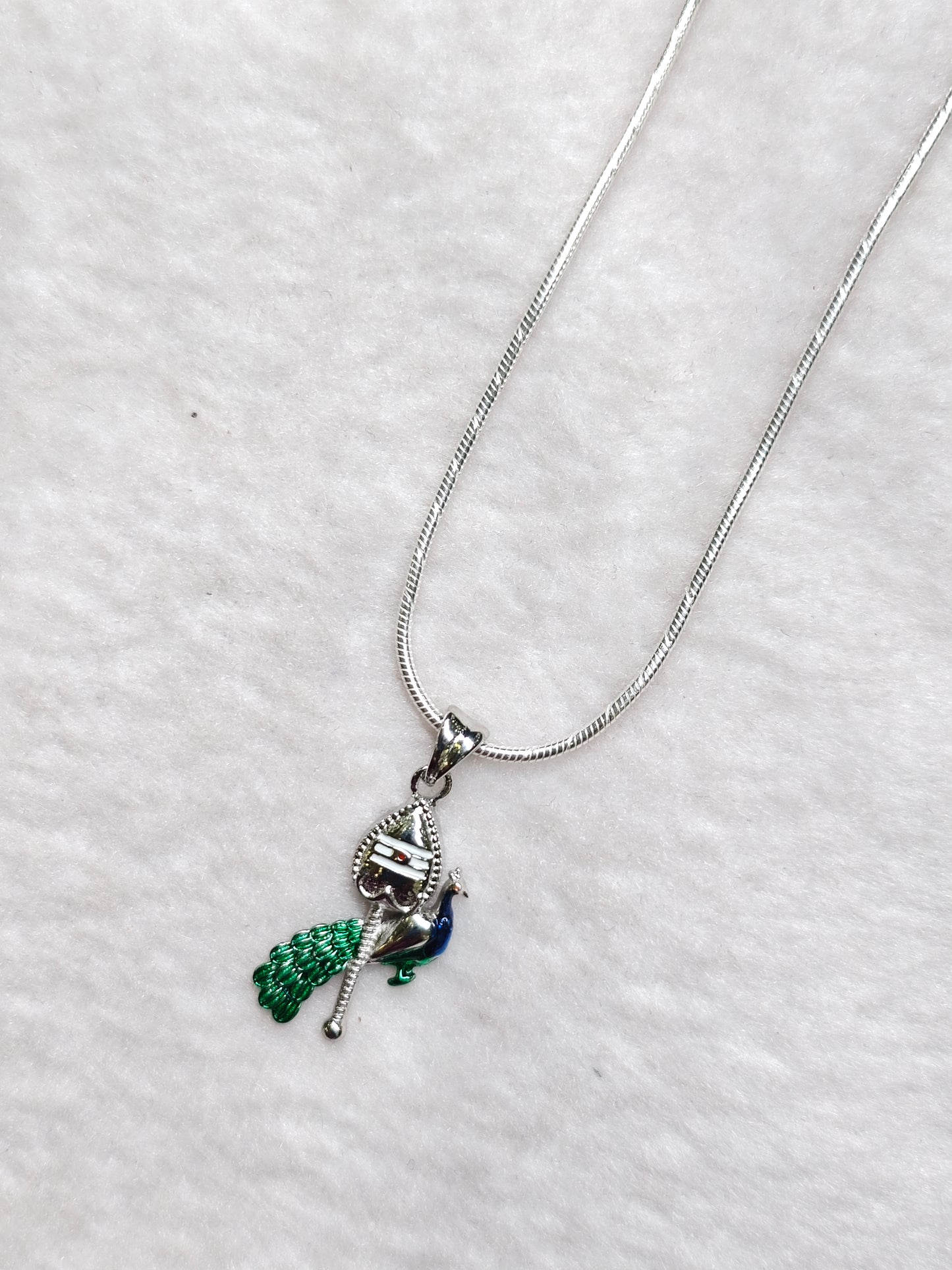 Murugan Dollar with Chain |92.5 Silver