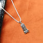 92.5 Silver Raghavendra Swamy Pendant | ZORKI