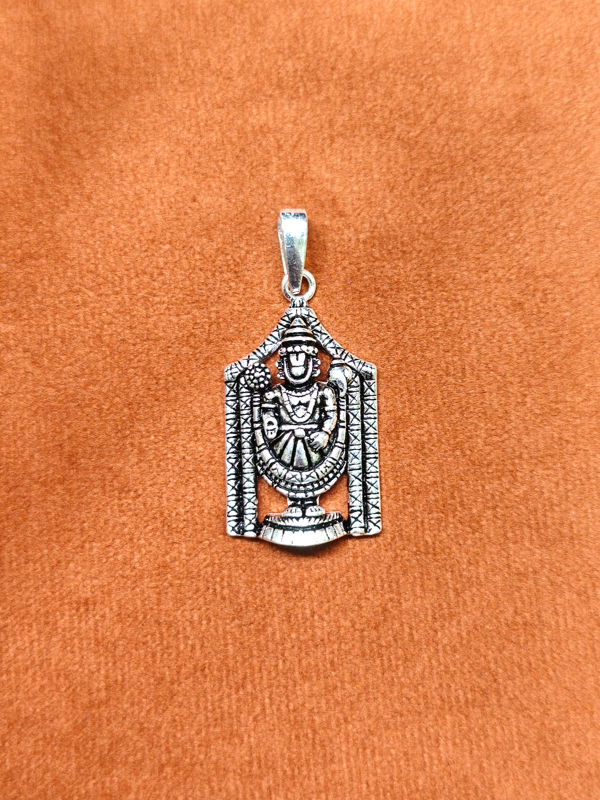 92.5 Silver Tirupati Balaji Antique Dollar | ZORKI