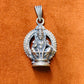 92.5 Silver Lord Ayyappa 3D Antique Dollar | ZORKI