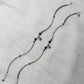 925 Sterling Silver Premium Evil Eye Anklet Pair