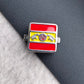 SILVER BUTTON HOLDER|TVK
