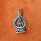 92.5 Silver Ayyappa Dollar | Oxidised Silver