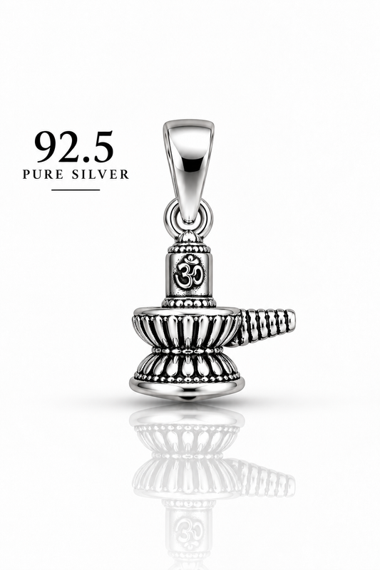 92.5 Silver Shiva Lingam Antique Dollar | ZORKI
