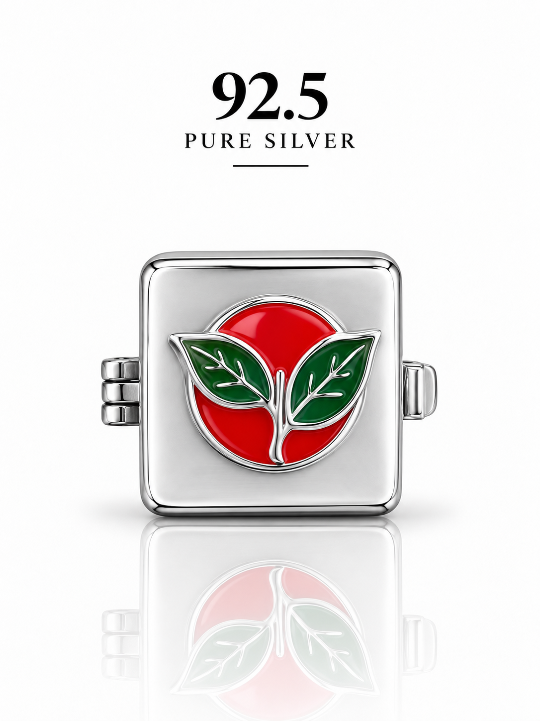 Aiadmk Silver Button Holder | ZORKI