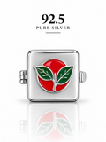 Aiadmk Silver Button Holder | ZORKI