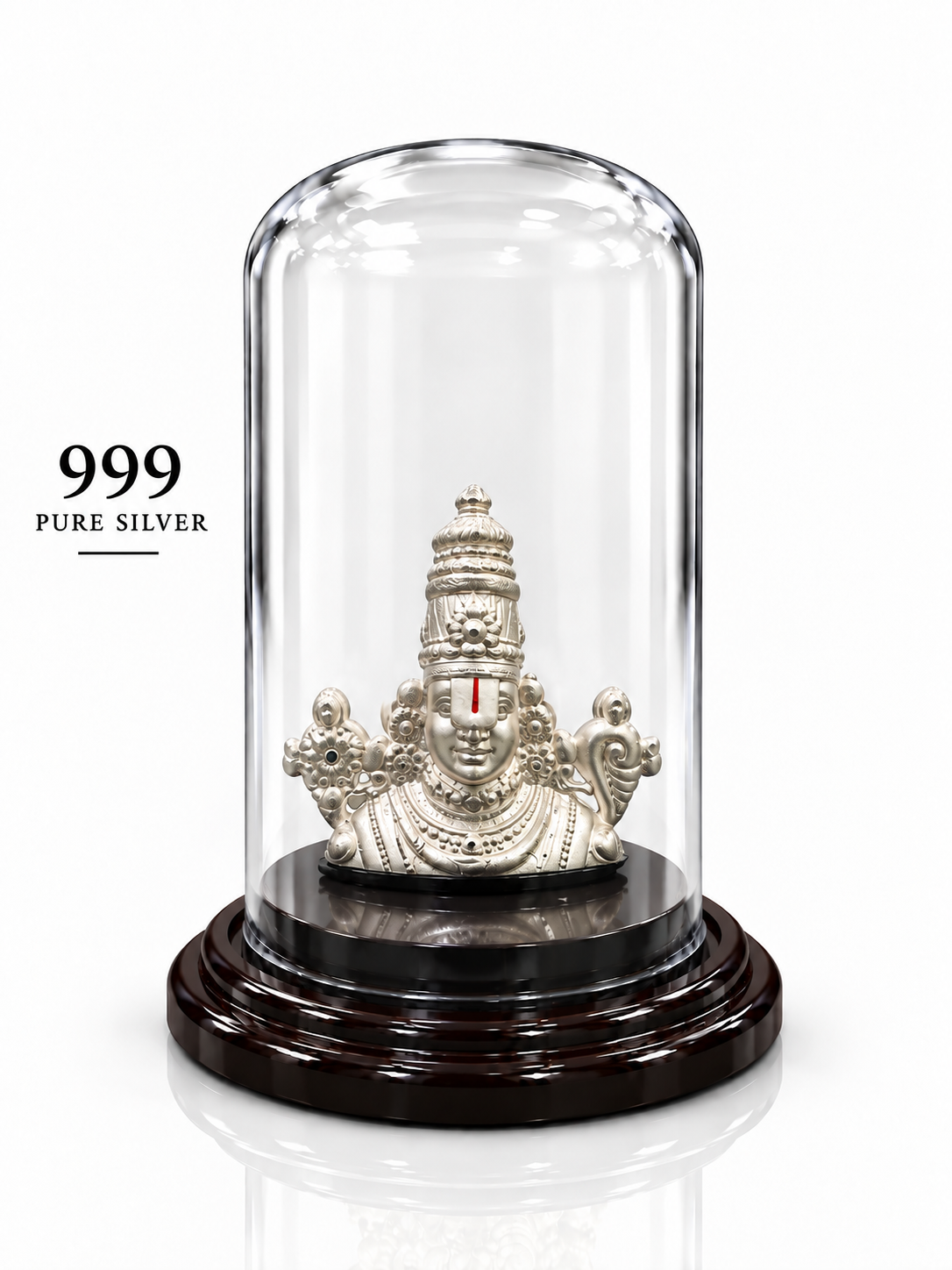 999 Pure Silver Venkateswara Perumal Idol | ZORKI